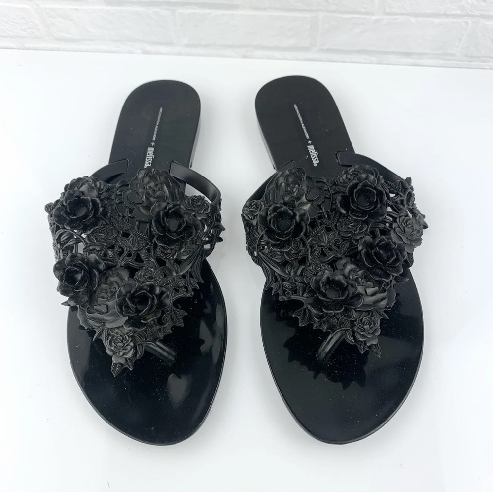 Melissa floral rubber sandals